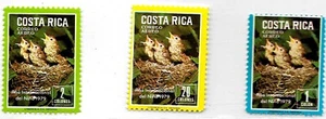 #6108 COSTA RICA 1979 CHILD INTERNAT CHILD,FAUNA BIRDS YV AE 719-21 MNH - Picture 1 of 1