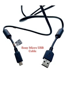 Original Micro USB Cable Data Charger Cord For Sony Ericsson Vivaz™ Xperia X10 3 - Picture 1 of 3
