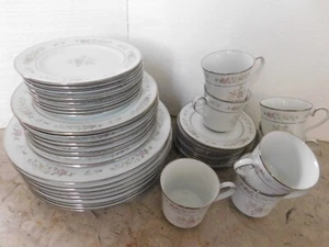43 Pc Lenox From Japan Bouquet Collection Meadow Pink Porcelain - Picture 1 of 12