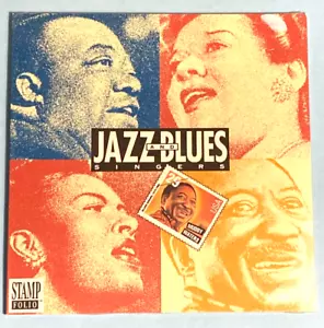 Jazz and Blues Stamp Folio, US Postal Service 8 29 Cent Stamps 1994 NEW SEALED - Picture 1 of 2