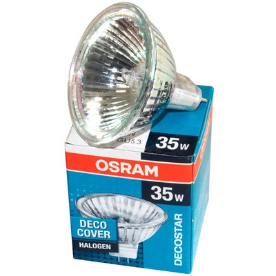 OSRAM 44892 DECOSTAR 35 35W 12V 36° GU4 BI PIN HALOGEN BULB MR11 WITH UV FILTER - Image 1 of 3