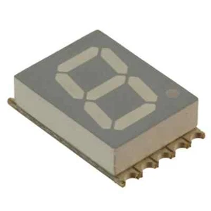 60 PCS 516-3498-1-ND DISPLAY 7SEG 0.39" SGL RED 10SMD - Picture 1 of 4