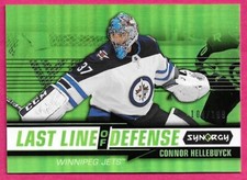 2018-19 Upper Deck Synergy CONNOR HELLEBUYCK Last Line of Defense Green 104/199