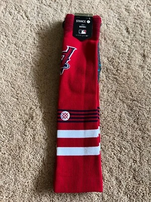 Calcetines Stance MLB para Hombres Logo LA Angels Diamond Pro Talla Grande Un Par Foto 1 de 4