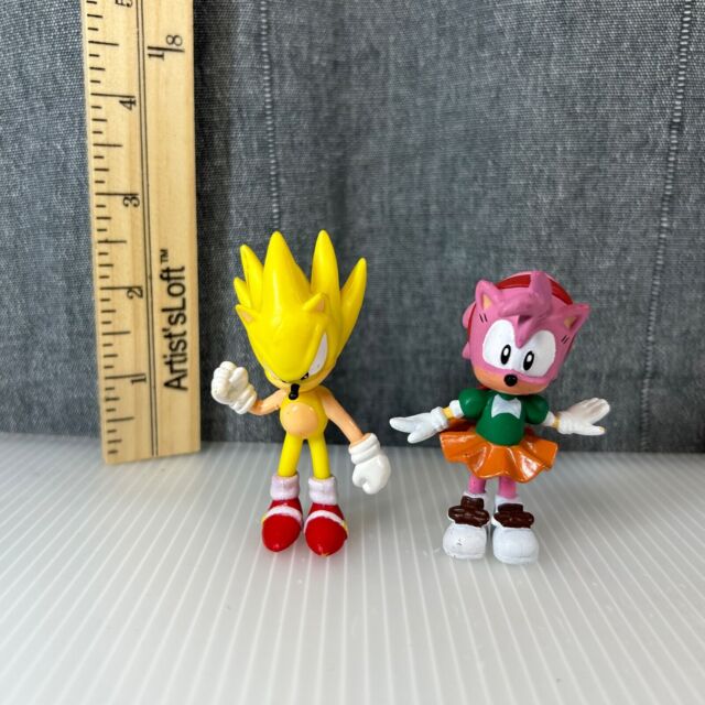 Sonic - Boneco Do Super Sonic - 2.5 Polegadas