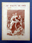 Paris Illustré AU SALON DE 1883 Revue ancienne journal ancien Peinture Arts
