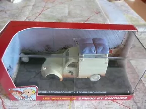 CITROEN 2 Cv Fourgonnette Le Gorille 1/43 Atlas Spirou et Fantasio en boite - Imagen 1 de 1
