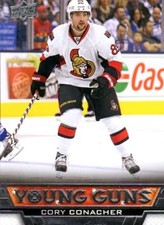CORY CONACHER 2013-14 Upper Deck Hockey Young Guns RC #210 Charlotte Checkers
