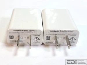 Set of 2 Genuine Huawei HW-090200UH0 Quick Charge USB Power Adapters - Photo 1 sur 3