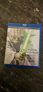 Star Wars Trilogy: Episodes I - III (Blu-ray, 1999) - Very Good Condition - Picture 1 of 3