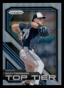 2024 Panini Prizm Top Tier Prizms Silver #24 Ricky Tiedemann - Picture 1 of 2