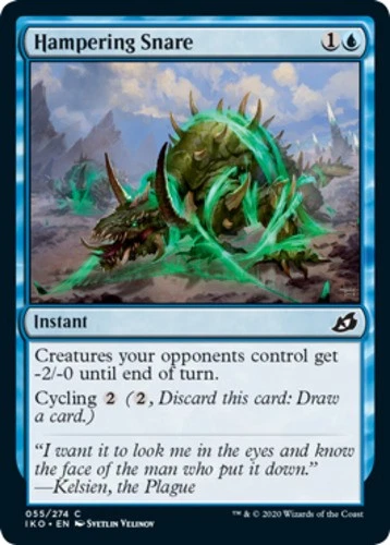 x1 Hampering Snare - Ikoria: Lair of Behemoths - NM - MTG - Image 1 of 1