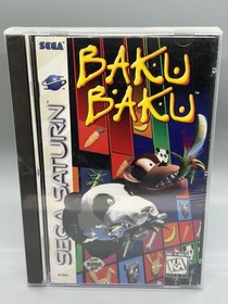 Baku Baku (Sega Saturn, 1996) Complete SEALED