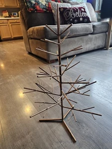 Vintage Hallnark Andenken Kupfer Metall Ornament Baum 2018 20 cm hoch - Bild 1 von 3