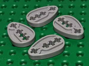 Lego Technic Wheel Cam Egg-Shaped [6575] Original Light Grey x4 - Picture 1 of 5