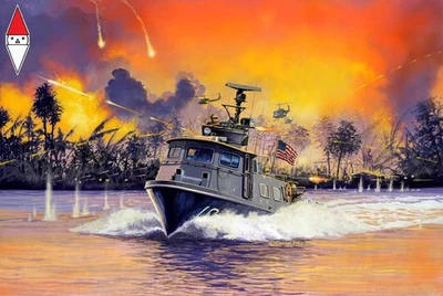 REVELL 1/72 MODEL SET US NAVY SWIFT BOAT MK.II - Immagine 1 di 2