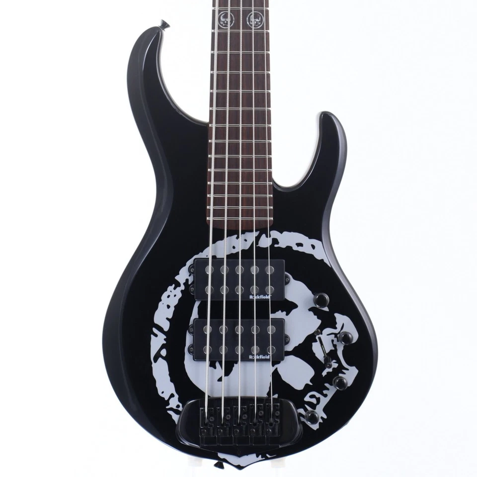 B.C.Rich JMH55K John Moyer Signature Havoc 5st Used Maple Neck Black w/Soft Case - Image 1 of 4