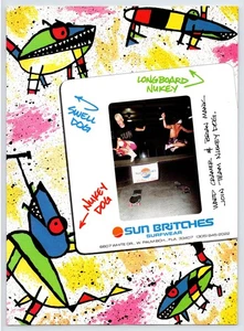 Print Ad 1987 Sun Britches Surf Wear Totally 80s Beach Fashion 8.25" x 10.75" - Picture 1 of 1