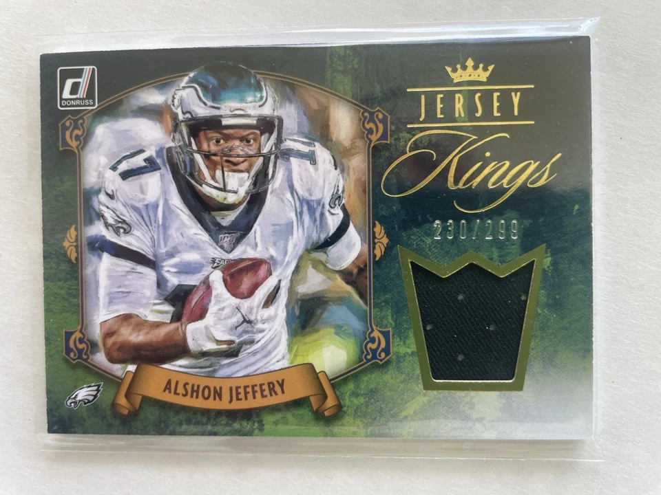 2020 Panini Donruss Jersey Kings Alshon Jeffery #JK-ALJ/299 (MEM) - Image 1 of 2