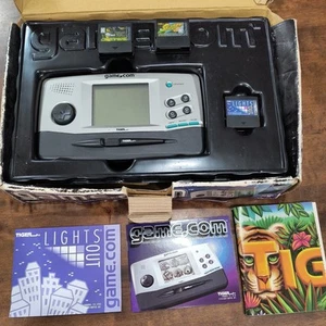 Tiger game.com Handheld Console w/ 3 games | Box, Manuals | Good working cond. - Picture 1 of 8