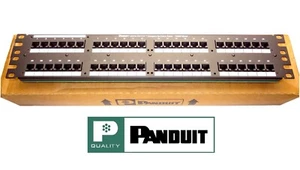 Panduit 48-porte RJ-45, pannello path UTP 2HE - Cat 5e Rackmount - Microdiretto - Foto 1 di 10