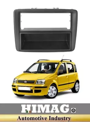 Masque De Montage Autoradio Fiat Panda 2 (2003 2012) 1DIN - Photo 1/4
