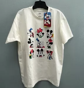 Levi’s x Disney T-Shirt Mickey and Friends-Minnie Mouse, Goofy Size M New - Picture 1 of 7