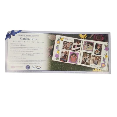 Creative Memories Jardín Fiesta Pegatinas y Formas Troqueladas Álbumes de Recortes Fabricación de Tarjetas Foto 1 de 4