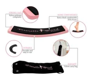Tablero de pirueta Zenmarkt® para bailarines (con bolsa de transporte) PÚRPURA - Imagen 1 de 3