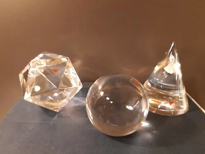 3 Fermacarte Cristallo COLLE - Immagine 1 di 4