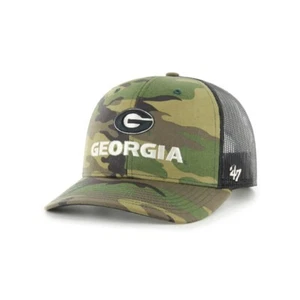 Georgia Bulldogs 47 Brand Adjustable Trucker Hat - Camo - Picture 1 of 1