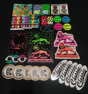 1980's Old School Sticker Lot Sims Vision Zorlac - Picture 1 of 1