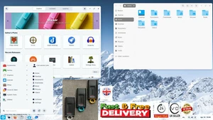 Zorin OS Linux Core 64 bits - Lite 32 bits v.16 en 32 64 128 GB USB Live Persistence - Imagen 1 de 3