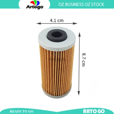 Filtro de aceite de motor compatible con BMW G450 X 2009 2010 2011 2012 Foto 1 de 3