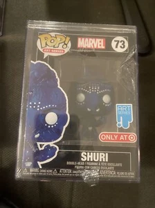 Funko Pop Shuri 73 Marvel Art Series W/ Box Protect (Target Exclusive) *LIMITED - Picture 1 of 6