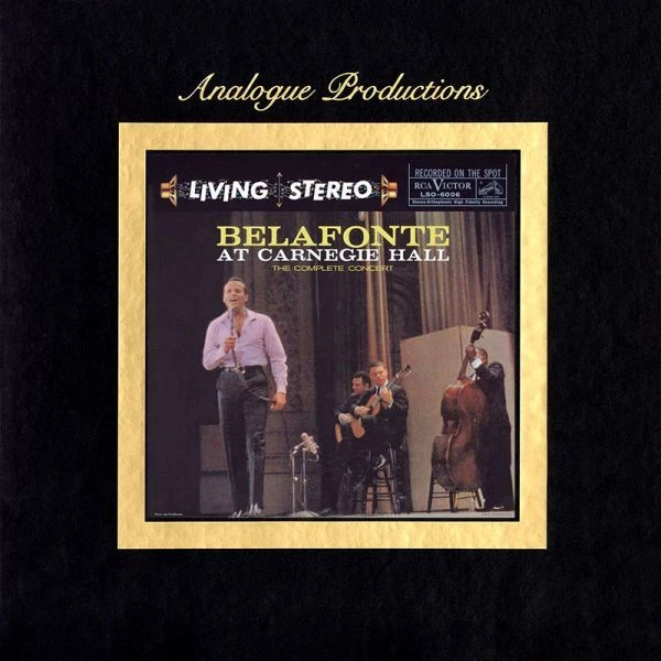 Harry Belafonte AAPF 6006-45 live At Carnegie Hall 5lp Out Of Print Last Copy