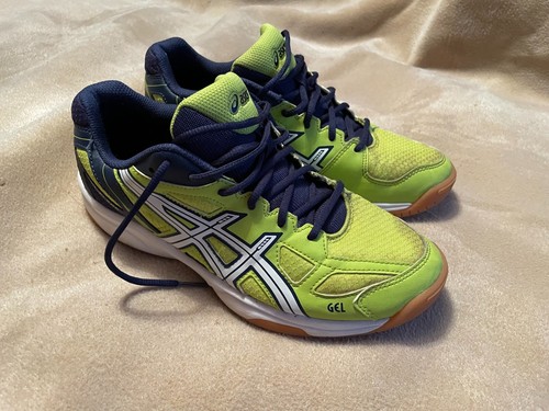 Asics UK5.5 Gel Flare Scarpe da Ginnastica Indoor Court Squash Badminton EU39.5 Senza Marcatura