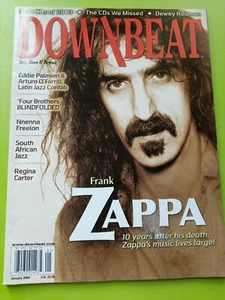 DOWNBEAT JANUARY 2004 FRANK ZAPPA EDDIE PALMIERI ARTURO O'FARRILL Mint - Picture 1 of 4
