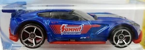 Hot Wheels 2018 HW Speed Graphics Corvette C7.R Blue Summit Racing 1:64 FJY32 - Picture 1 of 3