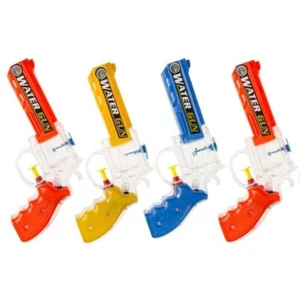 4x Wasserpistole Wasser-Pistole Spritzpistole Spritz-Kanone Water Gun 16 cm - Bild 1 von 9