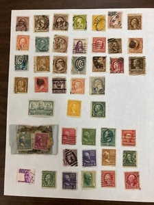 1861-1940, Famous People- 45 Loose Stamps Lot - Picture 1 of 5