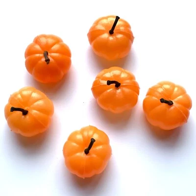 Decoração artesanal de topo de bolo 3D abóbora 84 peças, 1 1/2” - Imagem 1 de 4