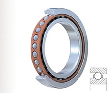 B7212-E-T-P4S-UL SPINDLE BEARING, 60MM Bore; 110MM Outside Diameter; 22MM