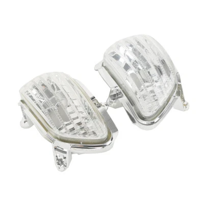 Lente señal de giro delantera izquierda derecha transparente apta para Honda GL1800 2001-2017 2016 2017 Foto 1 de 4