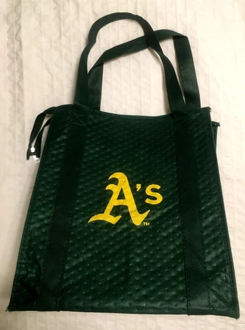Oakland Athletics A's Padded Cooler Tote Diaper Bag Tailgating 15x13x10" Cover