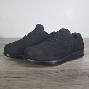 SAS Free Time Suede Womens Size 7.5 M Comfort Shoe Walking Sneaker Black