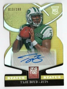 Tajh Boyd 2014 Elite Status Gold Autograph #186 (13/199) - Picture 1 of 2