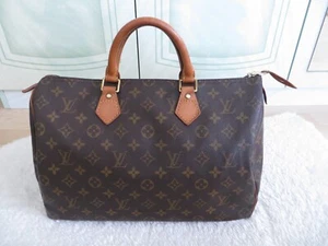 Original Louis Vuitton Speedy 35 Monogram Canvas Tasche Vintage Damentasche - Bild 1 von 11