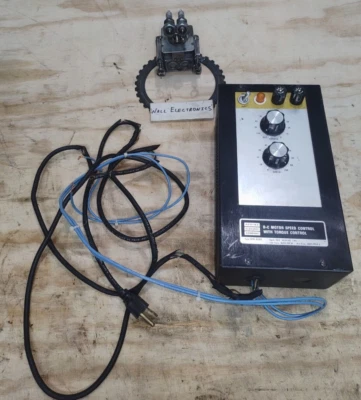 Bodine DPM-6132E DC Motor Speed Control =Used= Bad Cord - Image 1 of 4