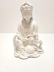 Estatua de dama china de artículos de porcelana Hn hecha en Hong Kong - Imagen 1 de 5